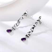 Show details for Classic Copper or Brass Dangle Earrings for Ladies