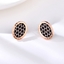 Show details for Copper or Brass Small Stud Earrings with Worldwide Shipping