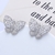 Picture of Attractive White Copper or Brass Big Stud Earrings For Your Occasions