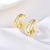 Picture of Buy Zinc Alloy Medium Stud Earrings with Wow Elements