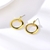 Picture of Good Medium Gold Plated Stud Earrings