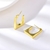Picture of Irresistible Gold Plated Dubai Stud Earrings As a Gift