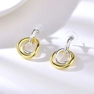 Picture of Delicate Medium Zinc Alloy Stud Earrings