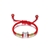 Picture of Hot Selling 925 Sterling Silver Red Fashion Bracelet Factory Direct