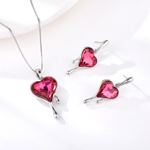 Show details for Buy Platinum Plated Classic 2 Piece Jewelry Set with Low Cost
