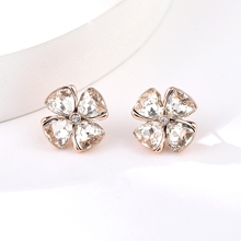Show details for Pretty Artificial Crystal Classic Stud Earrings