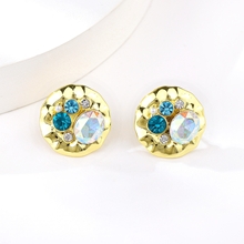 Show details for Unusual Small Zinc Alloy Stud Earrings