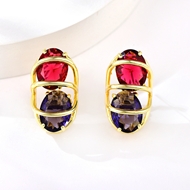 Picture of Eye-Catching Colorful Zinc Alloy Dangle Earrings with Member Discount