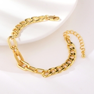 Picture of Inexpensive Copper or Brass Dubai Fashion Bracelet from Reliable Manufacturer
