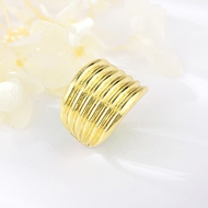 Picture of Designer Gold Plated Big Fashion Ring with No-Risk Return