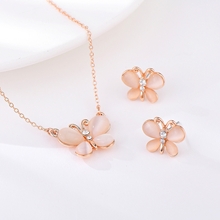 Show details for Sparkling Butterfly Opal 2 Piece Jewelry Set