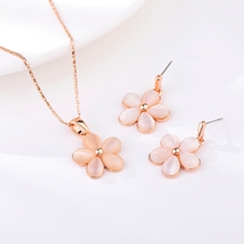 Show details for Small Opal 2 Piece Jewelry Set of Original Design