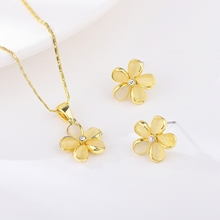 Show details for Attractive White Classic 2 Piece Jewelry Set For Your Occasions