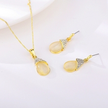 Show details for Best Opal White 2 Piece Jewelry Set