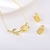 Picture of Buy Gold Plated White 2 Piece Jewelry Set with Wow Elements