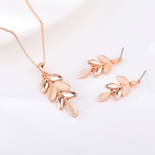 Show details for Zinc Alloy Rose Gold Plated 2 Piece Jewelry Set For Your Occasions