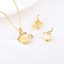 Show details for Classic Gold Plated 2 Piece Jewelry Set with Worldwide Shipping