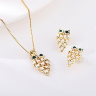 Picture of Zinc Alloy Gold Plated 2 Piece Jewelry Set with Full Guarantee