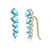 Picture of Wholesale Gold Plated 925 Sterling Silver Stud Earrings with No-Risk Return