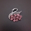 Show details for Delicate Swarovski Element Zinc Alloy Brooche
