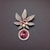 Picture of Zinc Alloy Swarovski Element Brooche Factory Supply