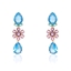 Show details for Great Cubic Zirconia Gold Plated Dangle Earrings