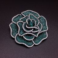 Show details for Flowers & Plants Swarovski Element Brooche Exclusive Online