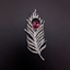 Show details for Bling Small Swarovski Element Brooche