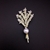 Picture of Low Cost Gold Plated White Brooche with No-Risk Refund