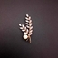Show details for Amazing Swarovski Element White Brooche