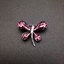 Show details for Need-Now Purple Platinum Plated Brooche in Flattering Style