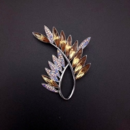 Show details for Wholesale Platinum Plated Small Brooche at Factory Price