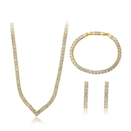 Show details for Nice Cubic Zirconia Luxury 3 Piece Jewelry Set with Price