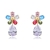 Picture of Charming Colorful Gold Plated Dangle Earrings with Easy Return