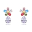 Show details for Charming Colorful Gold Plated Dangle Earrings with Easy Return