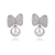 Picture of Nickel Free Platinum Plated Cubic Zirconia Dangle Earrings with Easy Return
