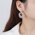 Picture of Trendy Gold Plated Pink Dangle Earrings with No-Risk Refund