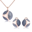 Show details for Filigree Small Rose Gold Plated 2 Piece Jewelry Set