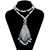 Picture of The Best Discount Cubic Zirconia Platinum Plated Long Chain>20 Inches
