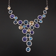 Show details for Need-Now Platinum Plated Zinc Alloy Short Chain Necklace from Editor Picks