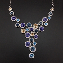 Show details for Need-Now Platinum Plated Zinc Alloy Short Chain Necklace from Editor Picks