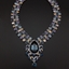 Show details for Origninal Big Swarovski Element Short Chain Necklace