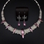 Show details for Great Value Purple Swarovski Element 2 Piece Jewelry Set with Full Guarantee