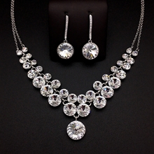 Show details for Pretty Swarovski Element Zinc Alloy 2 Piece Jewelry Set