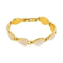 Show details for Shop Rose Gold Plated Pink Fashion Bracelet with Wow Elements