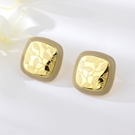 Show details for Zinc Alloy Gold Plated Stud Earrings at Unbeatable Price