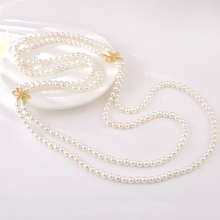 Show details for Irresistible White Big Y Necklace For Your Occasions