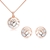 Picture of Buy Rose Gold Plated White 2 Piece Jewelry Set with Wow Elements