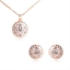 Show details for Fancy Small Enamel 2 Piece Jewelry Set