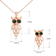 Picture of Inexpensive Rose Gold Plated White 2 Piece Jewelry Set from Reliable Manufacturer